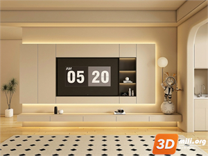 TV Cabinet Skp FIles
